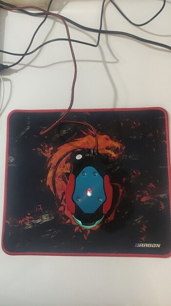 Beden Renk Dragon rgb mouse ve mouse pad seti