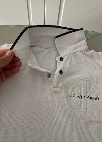 5 Yaş Beden Erkek Çocuk Beyaz Düğmeli Polo Tişört