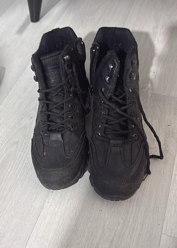 Siyah Bağcıklı Erkek Kauçuk Bot - Görsel 2