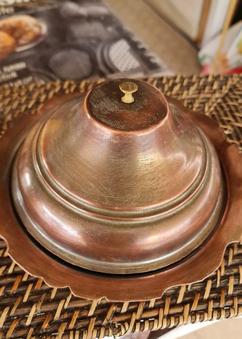 bakır kapaklı sahan - Görsel 2