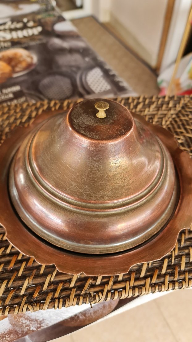 bakır kapaklı sahan - Görsel 2