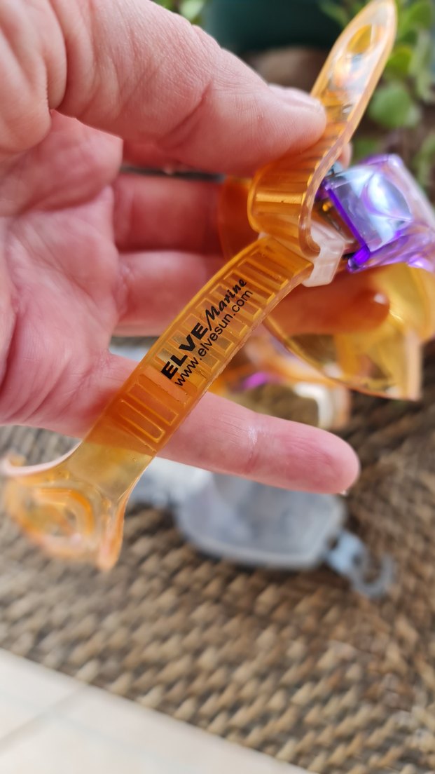 Renkli Tie-Dye Desenli Yüzücü Gözlüğü - Görsel 4