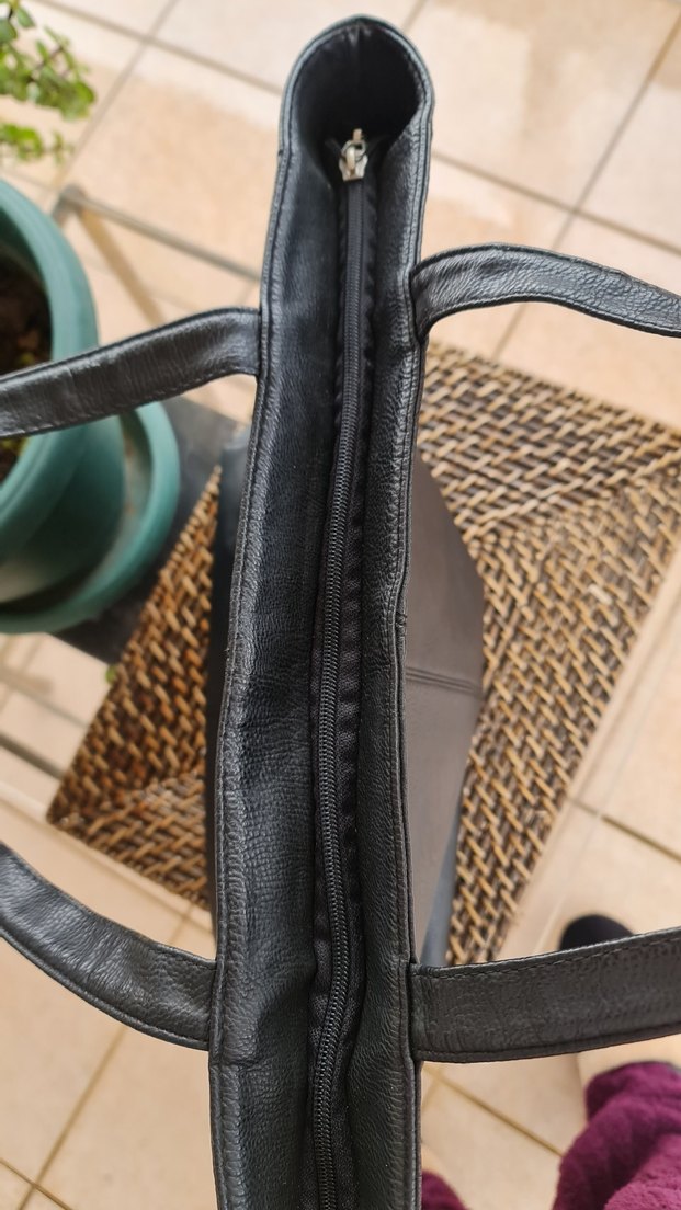 defacto hafif fermuarlı buyuk çanta - Görsel 4