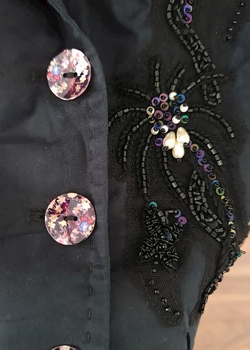 l Beden siyah Renk Roberto cavalli orijinal yazlık ceket