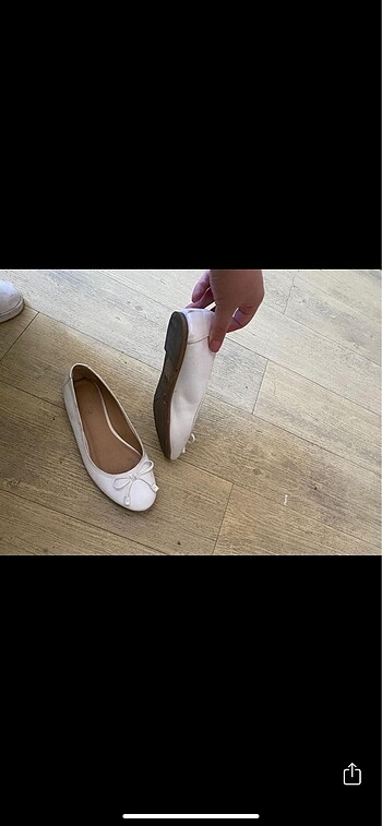 Derimod beyaz babet - Görsel 2