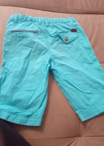 LC Waikiki Turkuaz Pamuklu Erkek çocuk Şort