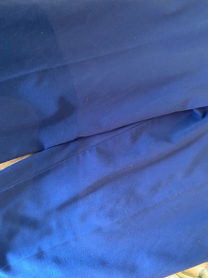 Kadın Mavi Midi Kumaş Pantolon - Görsel 4