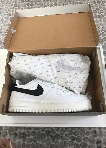 Nike Nike Air Force 1 Gri Erkek Spor Ayakkabı