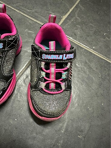 21 Beden çeşitli Renk Skechers sparkle lites 21.5 spor ayakkabı