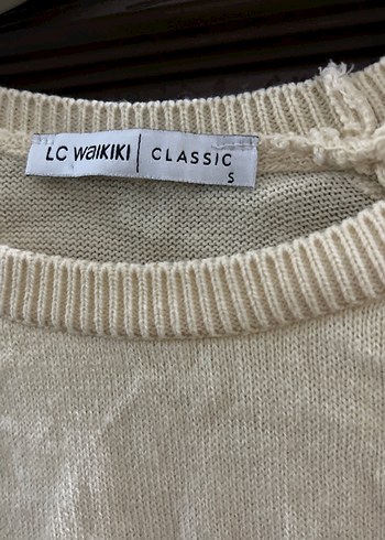 Kadın sarı Triko Uzun Kollu Kazak - Görsel 2