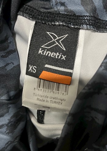 Gri Yılan Desenli tayt - Görsel 2