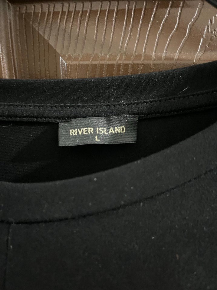 Kadın Siyah Drapeli Mini Bluz - Görsel 3