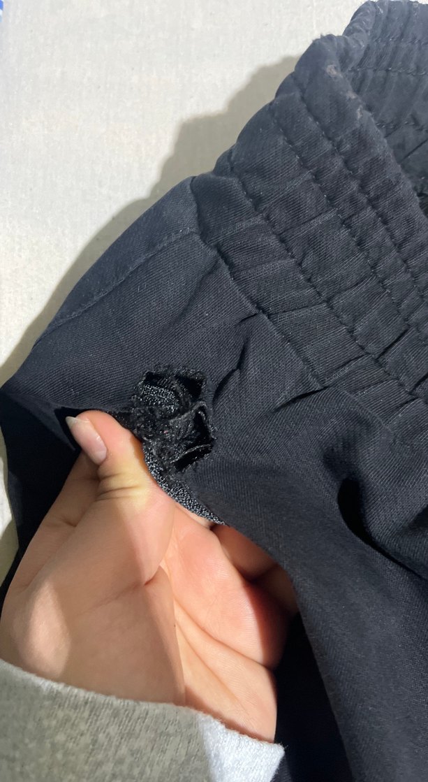 Siyah Fermuarlı Rahat Kesim Erkek Şort - Görsel 4