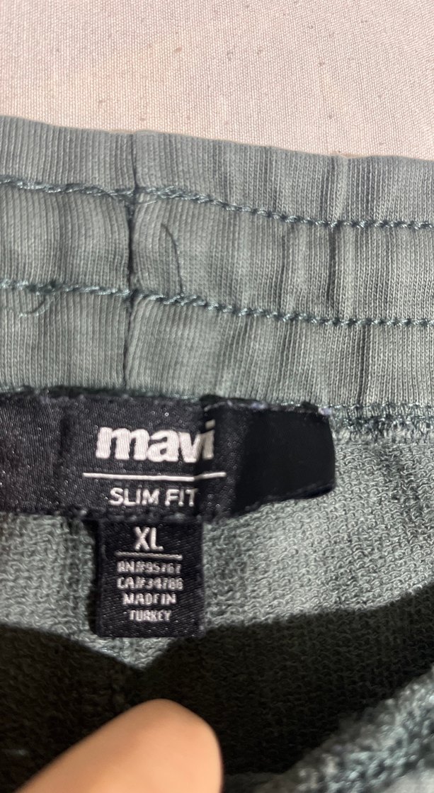 Mavi Baskılı Gri Erkek Şort - Görsel 2