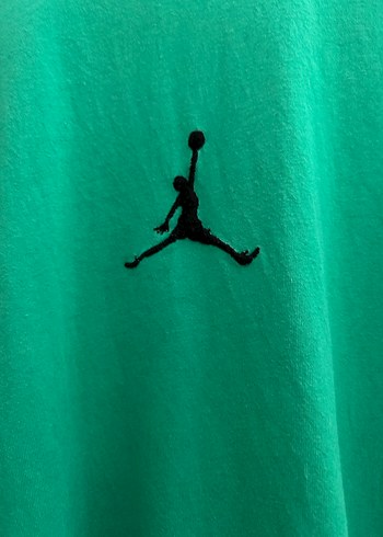 Yeşil Oversize Kısa Kollu Tişört - Görsel 3