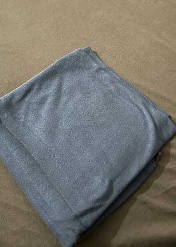 Gri Penye Şal - Görsel 3