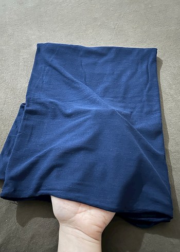 kahverengi ve lacivert penye şallar - Görsel 4