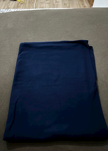 kahverengi ve lacivert penye şallar - Görsel 5