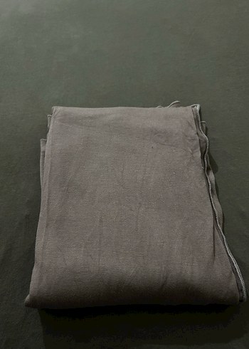 kahverengi ve lacivert penye şallar - Görsel 3