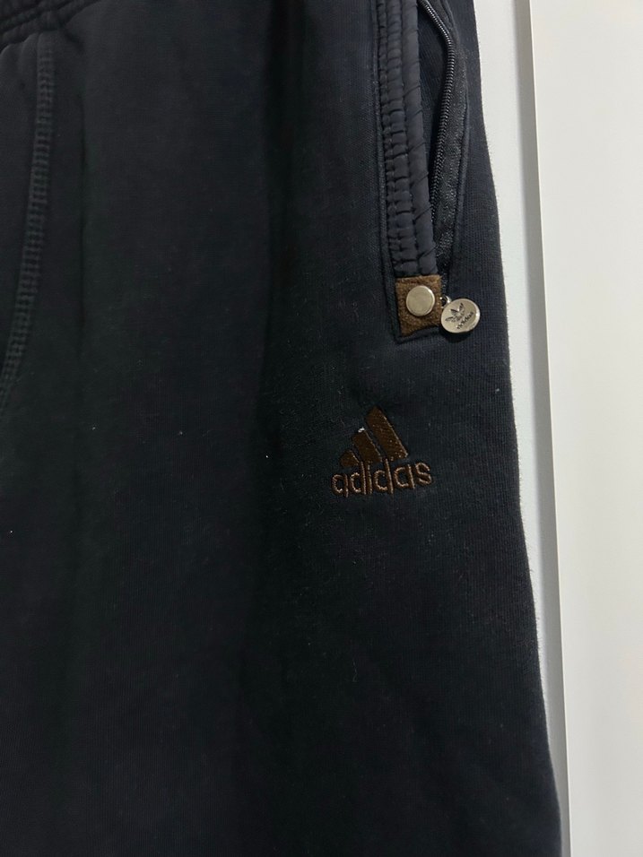 Kadın Siyah Fermuarlı Rahat Eşofman Altı - Görsel 3