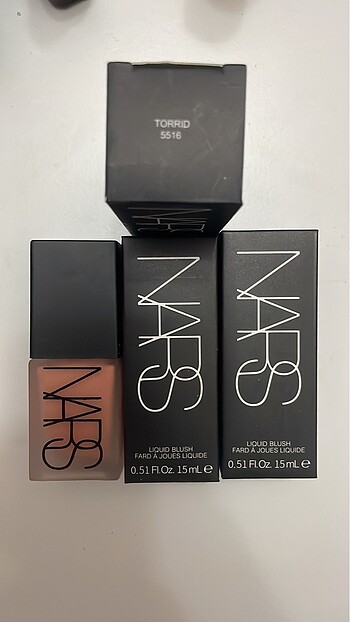 Nars likit allık renk torrid