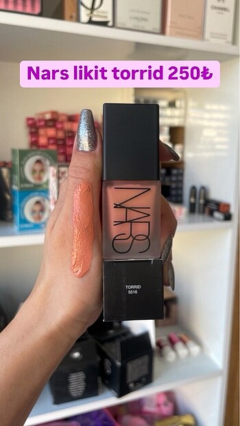 Nars Nars likit allık renk torrid