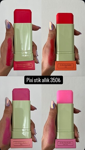  Beden Renk Pixi stik allık (juicy)