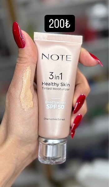 Note 3in1 cilt tonu eşitleyici