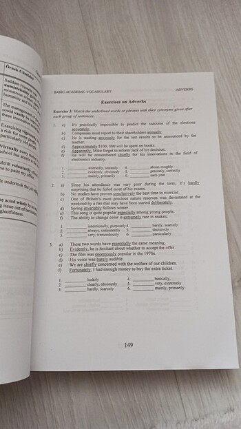 Cesur Öztürk akademik kelime kitabı