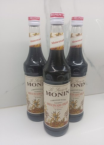 Monin Muscovado Şurubu 250ml