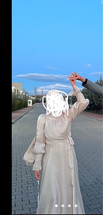 Diğer Tesettür abiye+şal