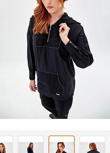 m Beden siyah Renk Tunik, sweatshirt 