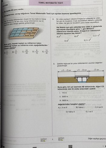 10 Adet 345  TYT Deneme Sınavı Kitabı - Görsel 5