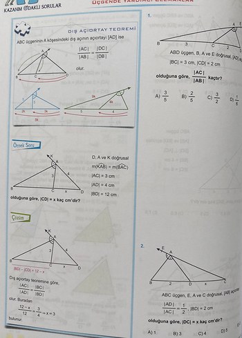 345 TYT-AYT Geometri Konu Anlatımlı Soru Bankası 1. Kitap - Görsel 2