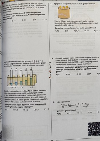Acil Yayınları TYT matematik Soru Bankası - Görsel 5