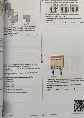 Acil Yayınları TYT matematik Soru Bankası - Görsel 4