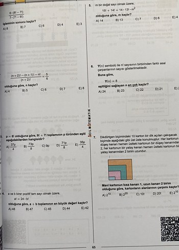 Acil Yayınları TYT matematik Soru Bankası - Görsel 2
