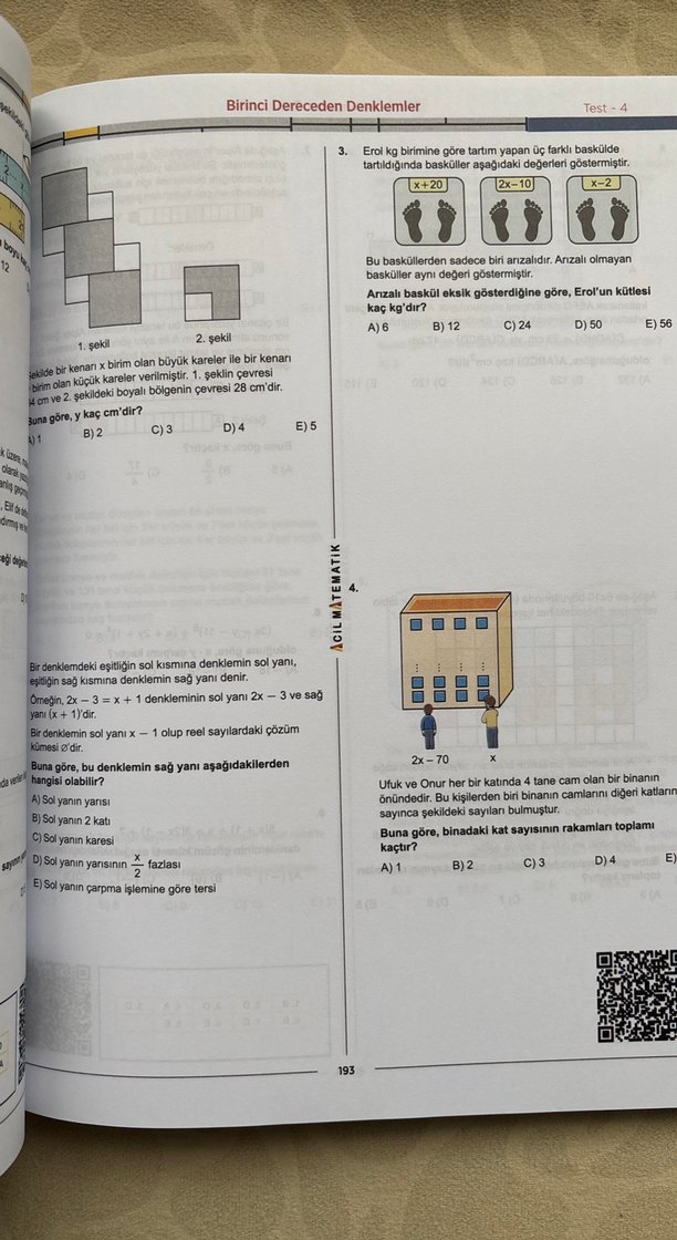 Acil Yayınları TYT matematik Soru Bankası - Görsel 4