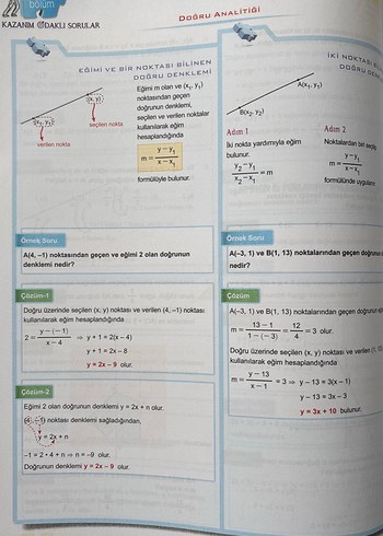 ÜçDörtBeş 345 konu anlatımlı Yks geometri soru bankası  - Görsel 5