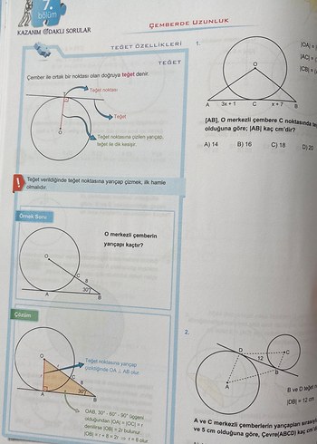 ÜçDörtBeş 345 konu anlatımlı Yks geometri soru bankası  - Görsel 4
