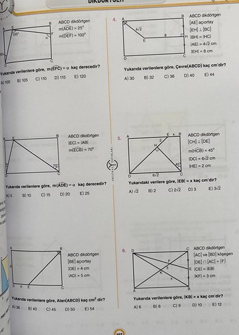 Orijinal yayınları TYT AYT Geometri Soru Bankası - Görsel 7
