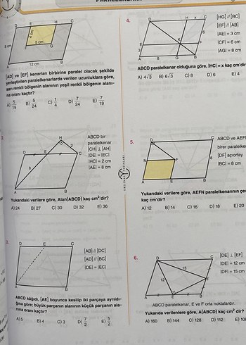 Orijinal yayınları TYT AYT Geometri Soru Bankası - Görsel 8