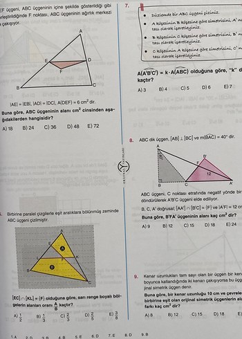 Orijinal yayınları TYT AYT Geometri Soru Bankası - Görsel 2