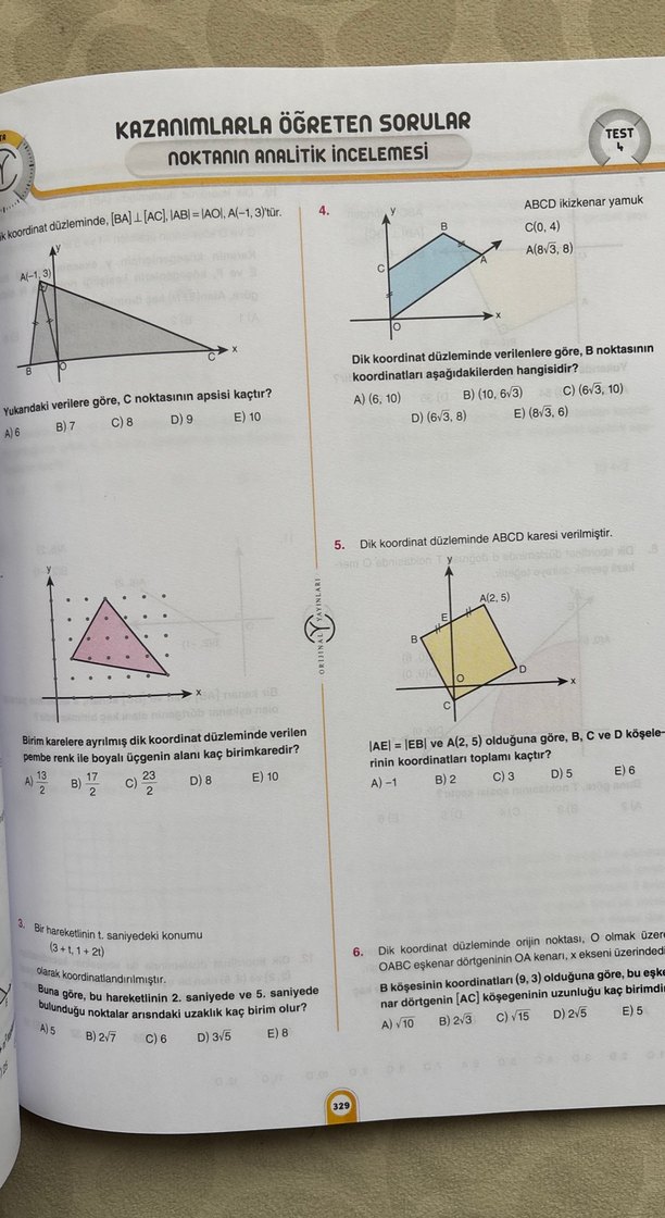 Orijinal yayınları TYT AYT Geometri Soru Bankası - Görsel 4