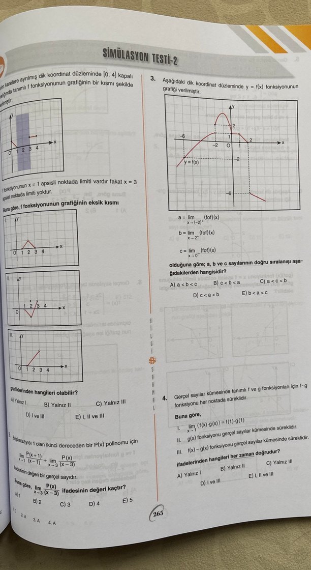Bilgi sarmal ayt matematik soru bankası - Görsel 3