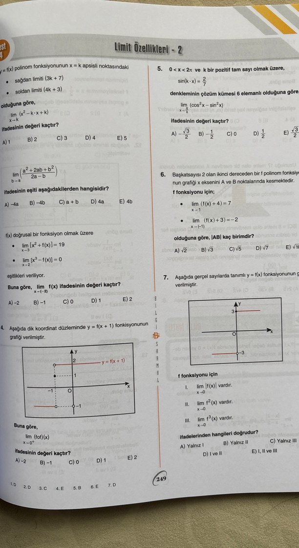 Bilgi sarmal ayt matematik soru bankası - Görsel 4