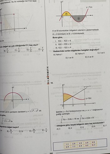 Acil yayınları AYT matematik Soru Bankası - Görsel 8