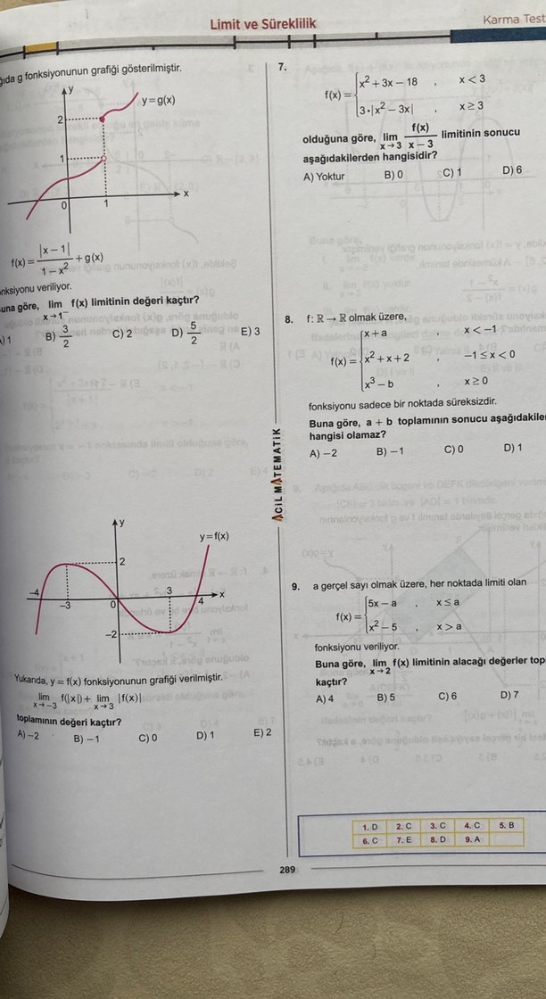 Acil yayınları AYT matematik Soru Bankası - Görsel 2