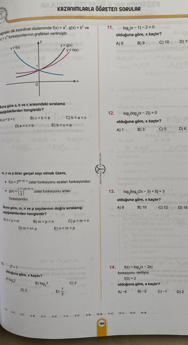 Orijinal AYT Matematik Soru Bankası - Görsel 3
