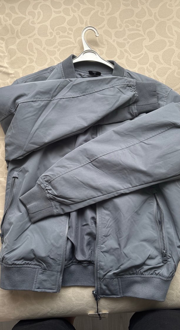 Gri Fermuarlı Pull Bear Ceket - Görsel 2